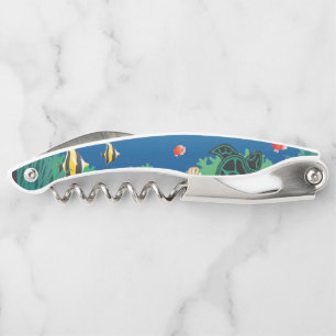 Groene Zee Turtle Kurkentrekker