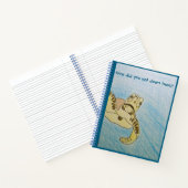 Groene Zee Turtle Notitieboek (Binnen)