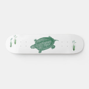 Groene Zee Turtle Persoonlijk Skateboard