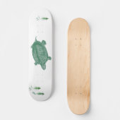 Groene Zee Turtle Persoonlijk Skateboard (Voorkant)
