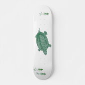 Groene Zee Turtle Persoonlijk Skateboard (Voorkant)
