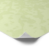 Groene Zee Turtle Poster (Hoek)