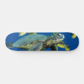 Groene Zee Turtle Skateboard (Horizontaal)