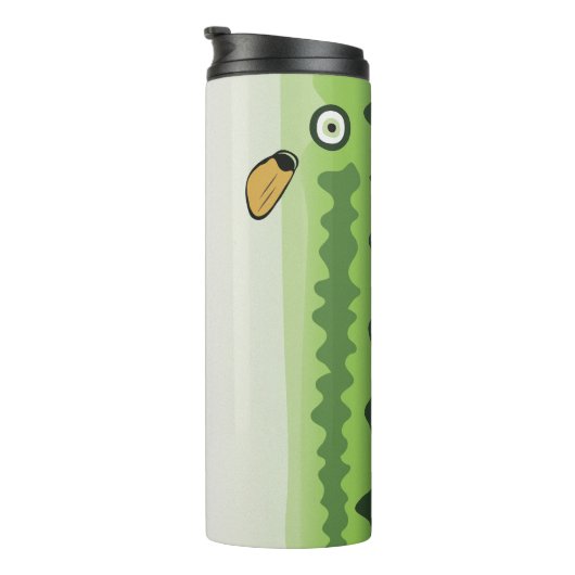 Groene zeebaars thermosbeker (Geroteerd rechts)