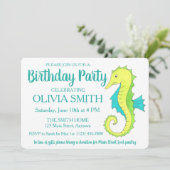 Groene zeebaars Zee Paardenbloem Kaart (Staand voorkant)