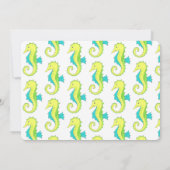 Groene zeebaars Zee Paardenbloem Kaart (Achterkant)