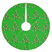 Groene Zeeen kerstbomen Kerstboom Rok (Voorkant)