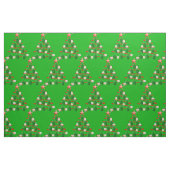 Groene Zeeen kerstbomen Stof (Fat Quarter)