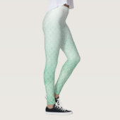 Groene zeemeermin Scaly Legs Leggings (Rechts)