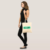 groene zeemeermin tote bag (Voorkant (model))