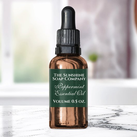 groene zeep op wijze en cosmetisch etiket