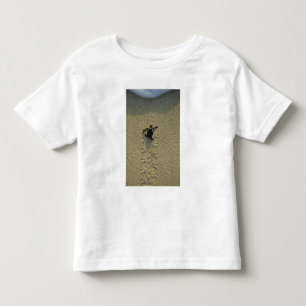 Groene zeeschildpad, (Chelonia mydas), jong dier Kinder Shirts