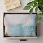 Groene Zeeschildpad Strand Decoupage Tissuepapier (Geschenk)