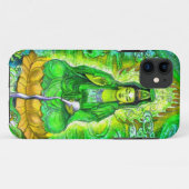 Groene Zen Boeddhistische Godin Kuan Yin iPhone 5 Case-Mate iPhone Case (Achterkant (horizontaal))