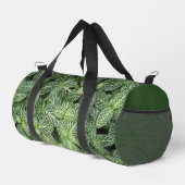 Groene zenuw Plant bladeren bloemig Plunjezak (Rechterhoek)