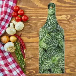 Groene zenuw Plant bladeren bloemig Snijplank