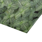 Groene zenuw Plant bladeren bloemig Snijplank (Hoek)