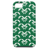 Groene zigzag Case-Mate iPhone case (Achterkant)