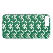 Groene zigzag Case-Mate iPhone case (Achterkant (Horizontaal))