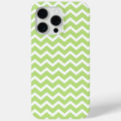 Groene ZigZag Chevrons Patroon Case-Mate iPhone Case (Achterkant)