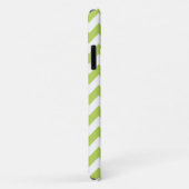 Groene zigzag, Groene Chevron, Geometrisch Patroon Case-Mate iPhone Case (Achterkant/rechts)