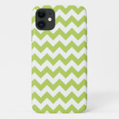 Groene zigzag, Groene Chevron, Geometrisch Patroon Case-Mate iPhone Case (Achterkant)