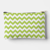 Groene zigzag, Groene Chevron, Geometrisch Patroon Etui (Achterkant)