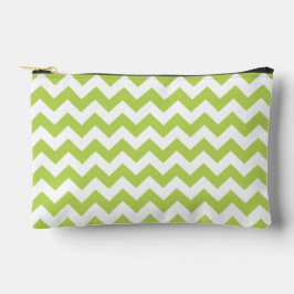 Groene zigzag, Groene Chevron, Geometrisch Patroon Etui