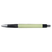 Groene zigzag, Groene Chevron, Geometrisch Patroon Pen (Voorkant)