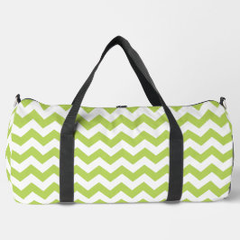 Groene zigzag, Groene Chevron, Geometrisch Patroon Plunjezak