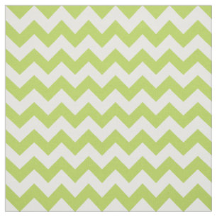 Groene zigzag, Groene Chevron, Geometrisch Patroon Stof