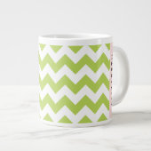 Groene zigzag, Groene Chevron, Jouw naam Grote Koffiekop (Voorkant rechts)
