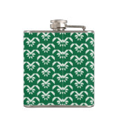 Groene zigzag heupfles (Achterkant)