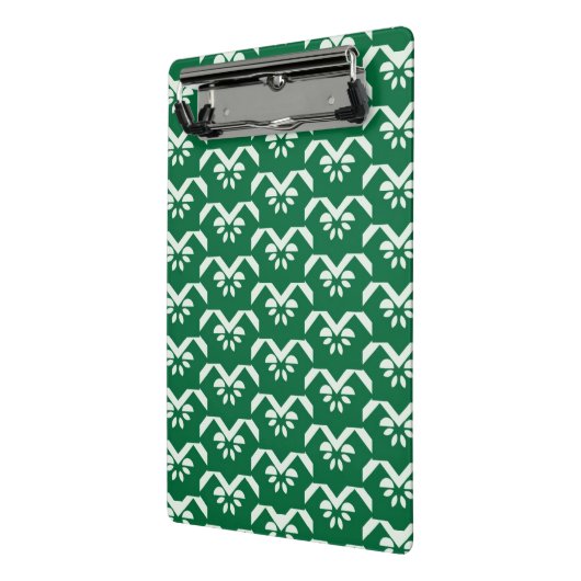 Groene zigzag mini klembord (Angled2)