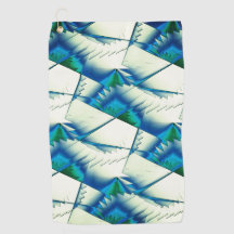 Groene zigzag of zingt op intens cyaan tot koninkl