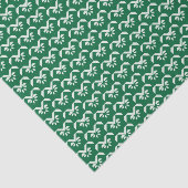 Groene zigzag tissuepapier (Detail)