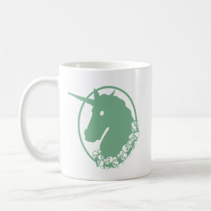 Groene Zombie Eenhoorn Koffiemok
