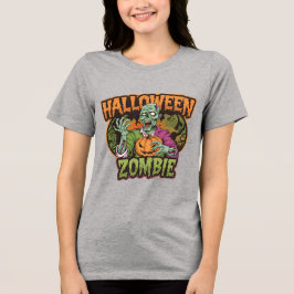 Groene Zombie Vrouwen T-Shirt
