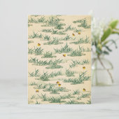 Groene zomer Firefly kunst Kaart (Staand voorkant)