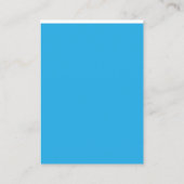 Groene zomer trouwuitnodiging visitekaartje (Achterkant)