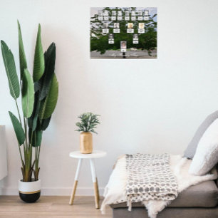 Groene zomerfamilie - Poster met foto's