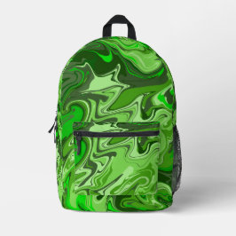 Groene Zone Bedrukte Rugzak
