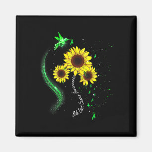 Groene Zonnebloem Galwegkanker Bewustzijn Magneet