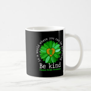 Groene zonnebloem Soort T-shirt Geestelijke gezond Koffiemok
