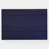 Groene Zonnebloemen Pompoen Herfst Bruidsfeest Gastenboek (Achterkant)