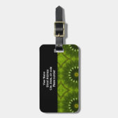 Groene Zonnen Bagagelabel (Voorkant verticaal)
