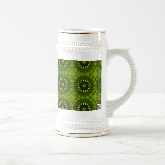 Groene Zonnen Bierpul (Rechts)