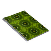 Groene zonnen notitieboek (Rechterzijde)