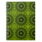 Groene zonnen notitieboek (Voorkant)