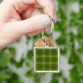 Groene Zonnen Sleutelhanger (Hand)